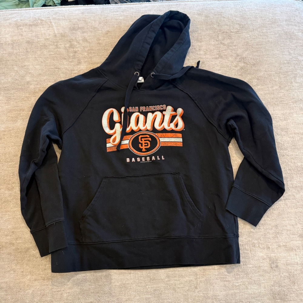 San Francisco Giants Hoodie Sweatshirt MLB G-III Sports Mens XL Black